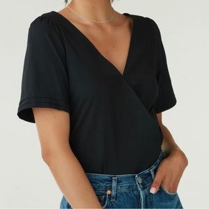 Vetta The Convertible Poplin Wrap Blouse